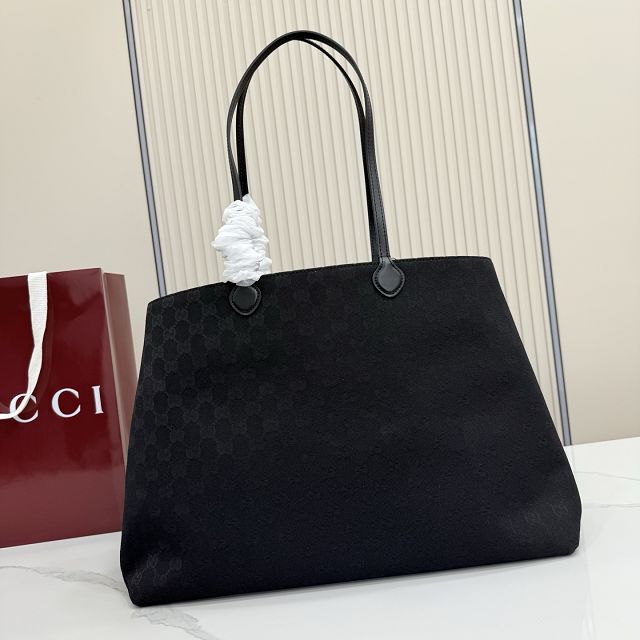 GG original canvas NY large tote bag A00B4R black