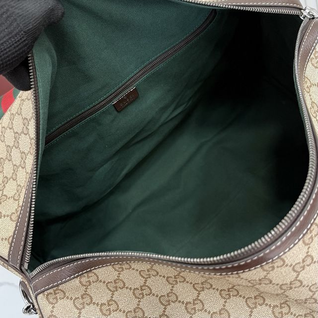 GG original canvas medium duffle bag A00BC5 sand