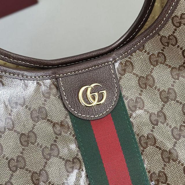 GG original fabric giglio large tote bag 853971 brown