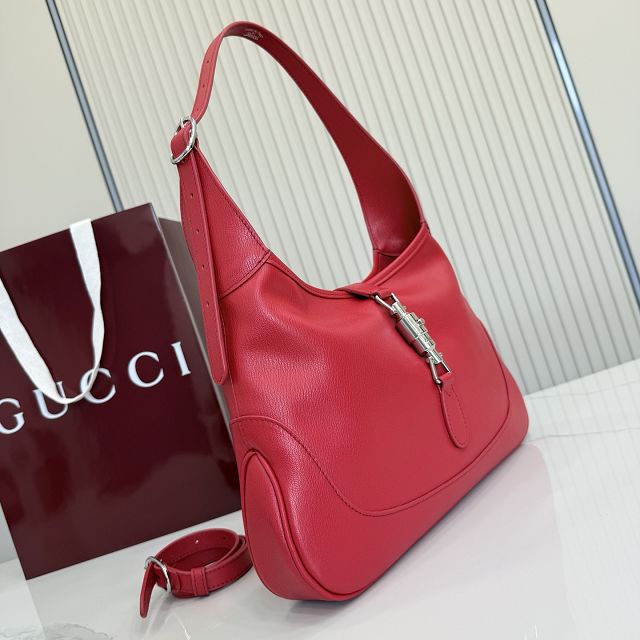 GG original lambskin jackie 1961 medium shoulder bag 863136 red