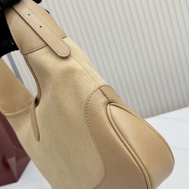 GG original suede jackie 1961 medium shoulder bag 863136 sand