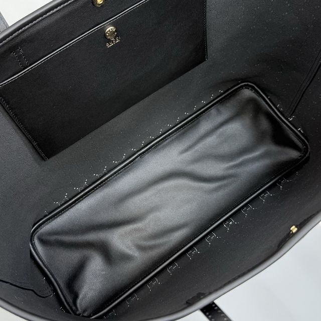 GG original calfskin tribeca large tote bag 874745 black