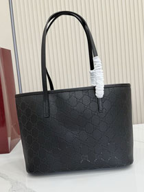 GG original calfskin tribeca small tote bag 875236 black