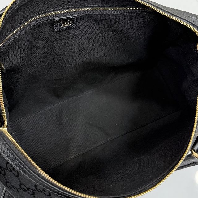 GG original canvas borsetto large boston bag 866734 black