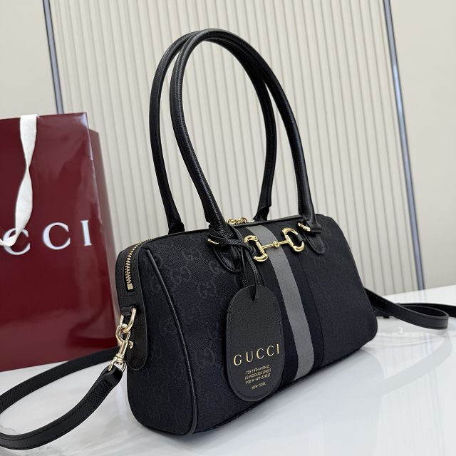 GG original canvas borsetto medium boston bag 866732 black