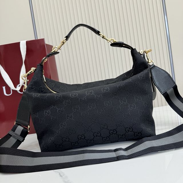 GG original canvas brera medium crossbody bag A00B4O black