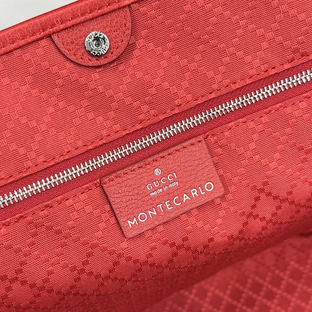 GG original canvas tribeca large tote bag A0034D sand&red