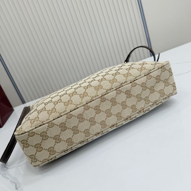GG original canvas lady lunetta chain medium shoulder bag A006OA sand