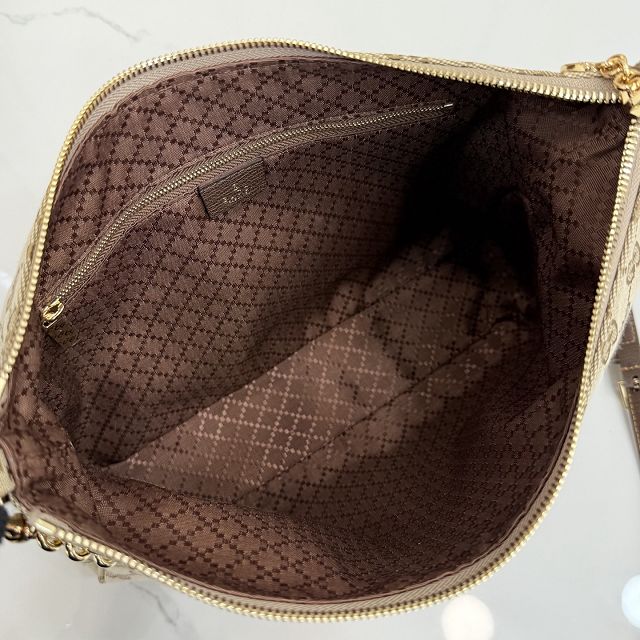 GG original canvas lady lunetta chain medium shoulder bag A006OA sand
