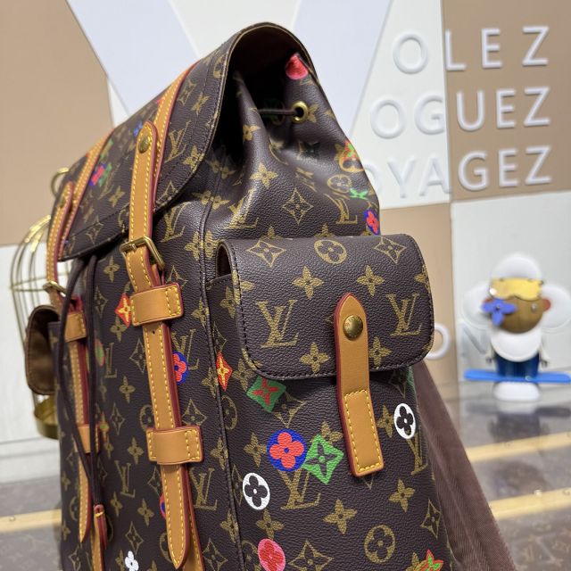 Louis vuitton original monogram canvas christopher backpack MM M3B183