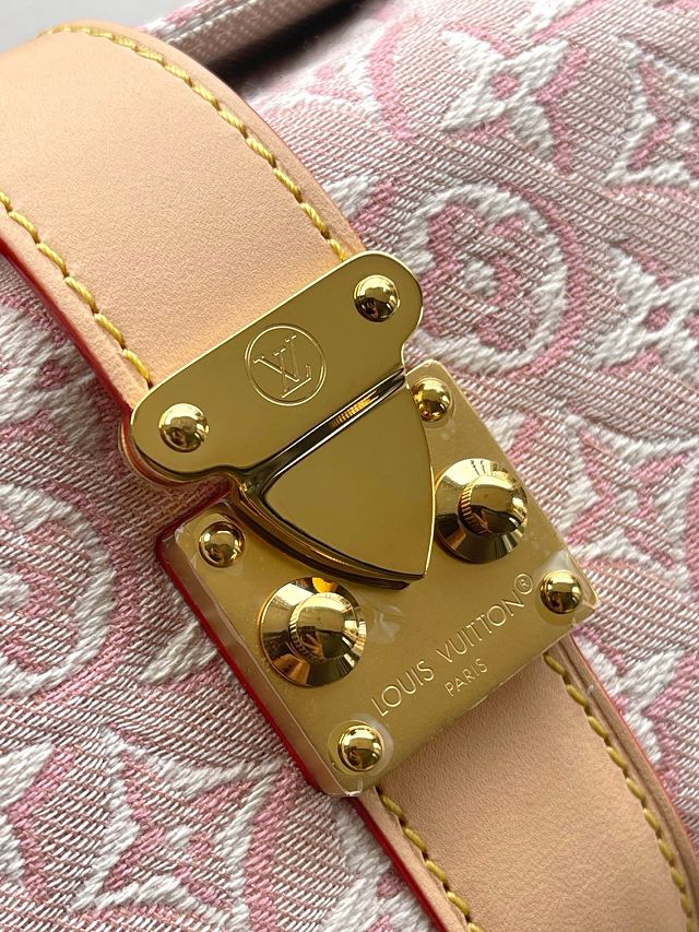 Louis vuitton monogram embleme pochette mia M2A382 pink