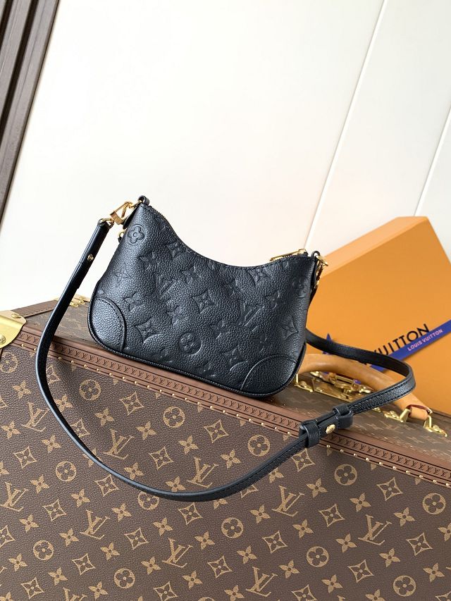 Louis vuitton original calfskin nano boulogne bag M28427 black