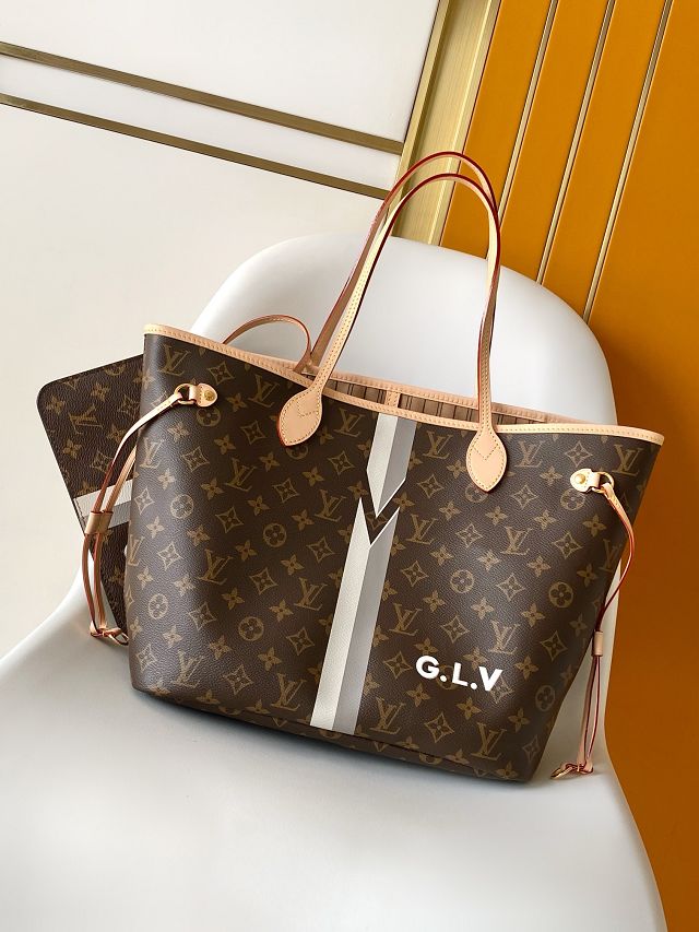 Louis vuitton original monogram canvas neverfull MM P01926