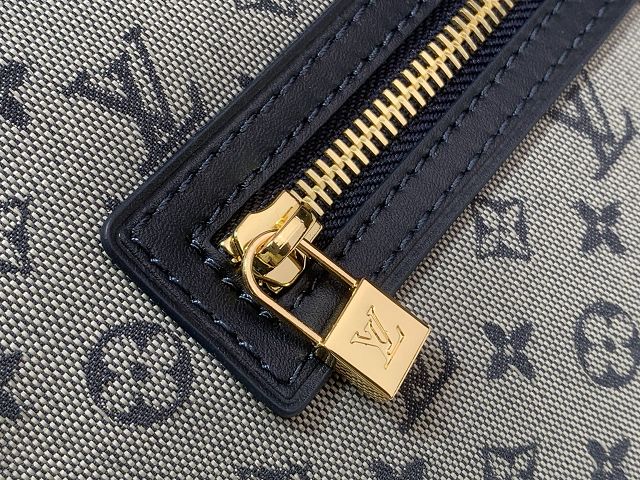 Louis vuitton original monogram denim lucille M92680 grey