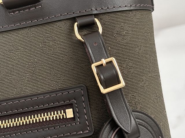 Louis vuitton original monogram denim lucille tote M92609 green