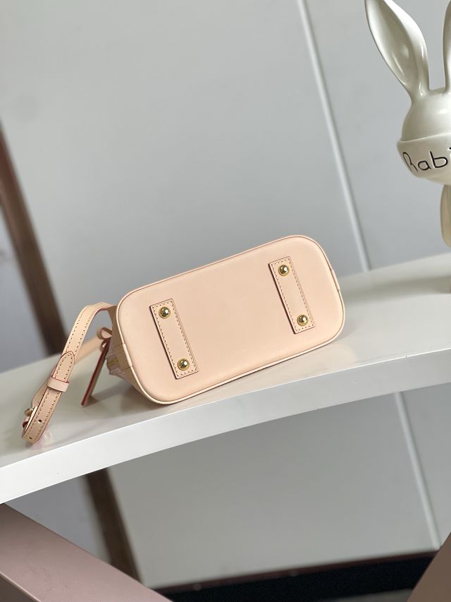 Louis vuitton original monogram embleme alma BB M2A378 pink