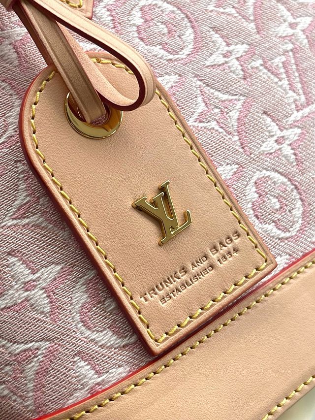 Louis vuitton original monogram embleme alma BB M2A378 pink
