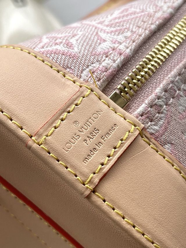 Louis vuitton original monogram embleme alma BB M2A378 pink
