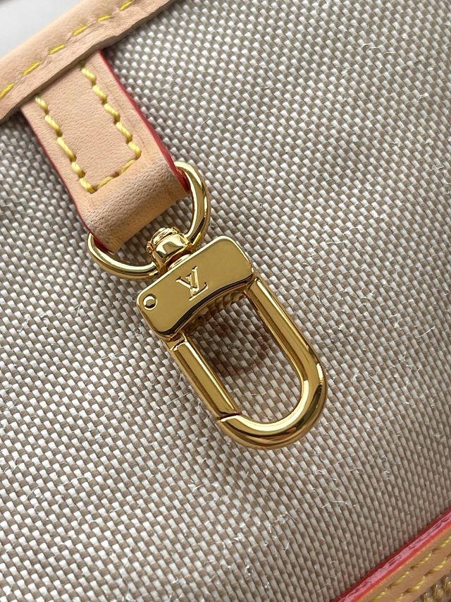Louis vuitton original monogram embleme neverfull mm M2A381 peuplier beige