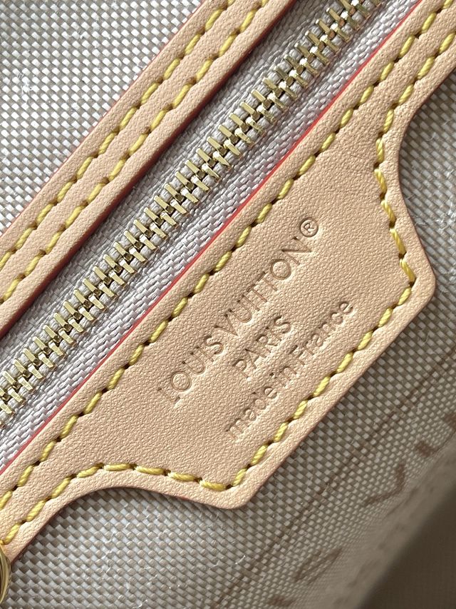Louis vuitton original monogram embleme neverfull mm M2A381 peuplier beige