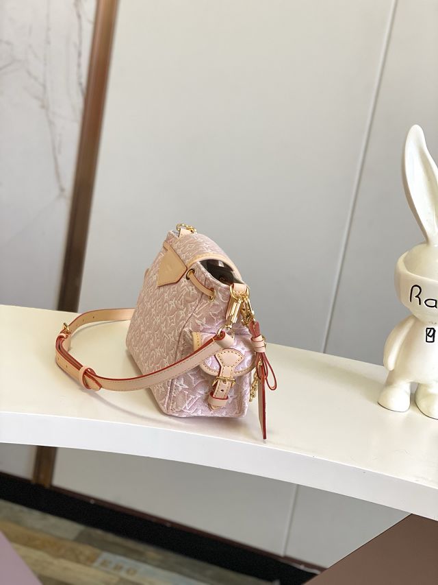 Louis vuitton original monogram embleme odyssee handbag M29974 pink