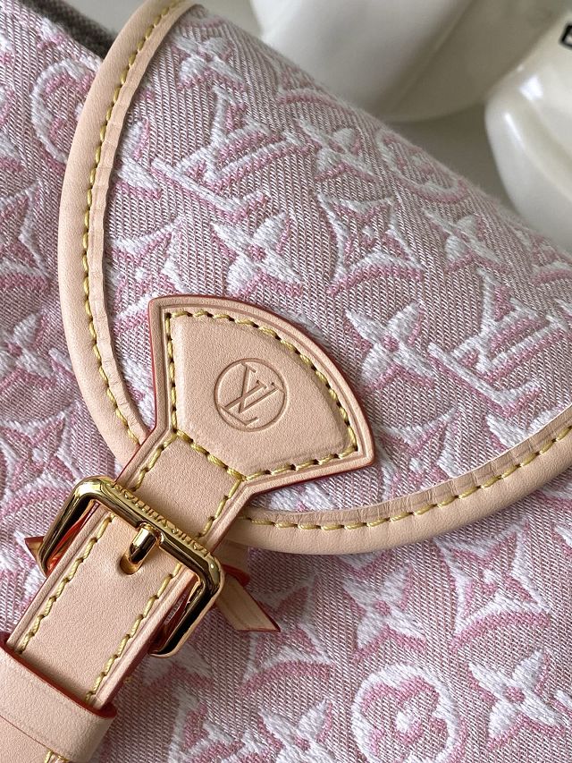 Louis vuitton original monogram embleme odyssee handbag M29974 pink