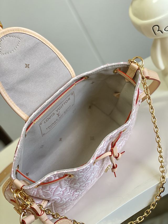 Louis vuitton original monogram embleme odyssee handbag M29974 pink
