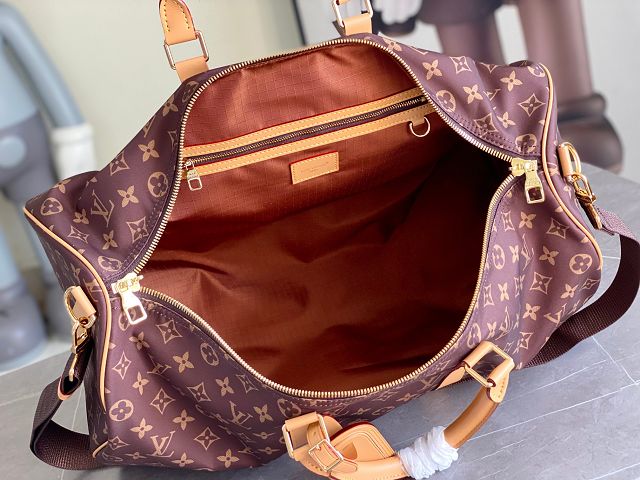 Louis vuitton original monogram silk keepall 50 M2A497 