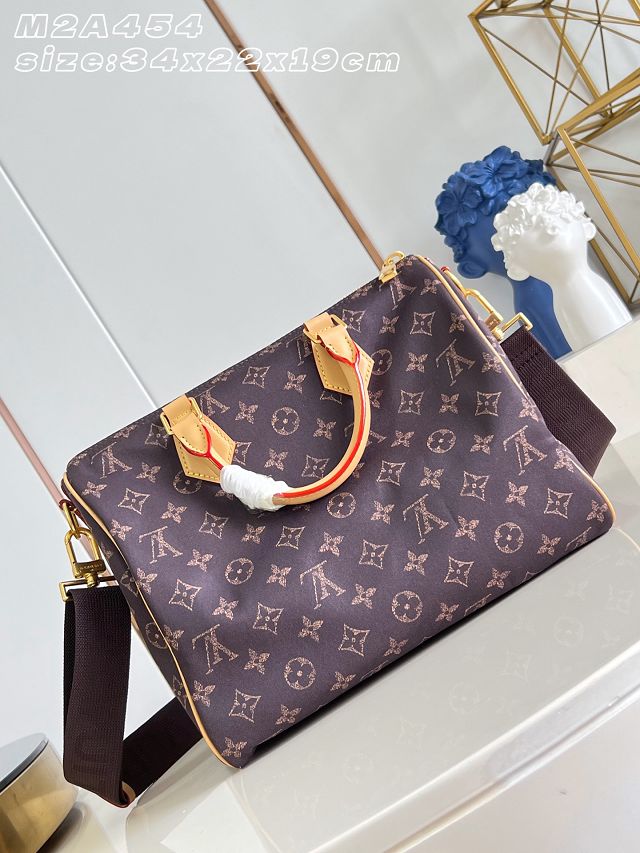 Louis vuitton original monogram silk speedy soft 30 M2A454