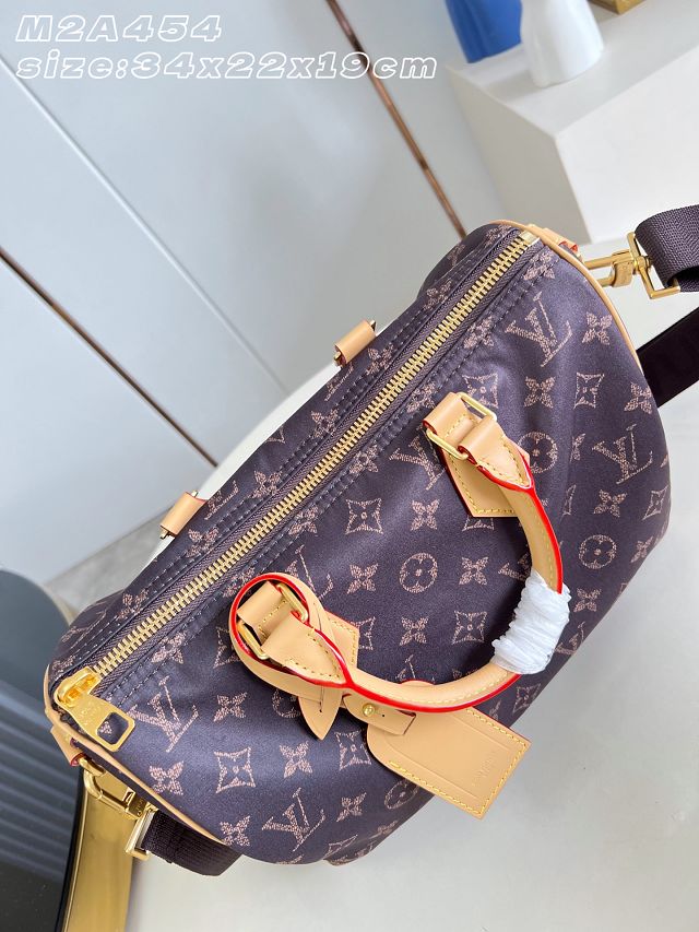 Louis vuitton original monogram silk speedy soft 30 M2A454