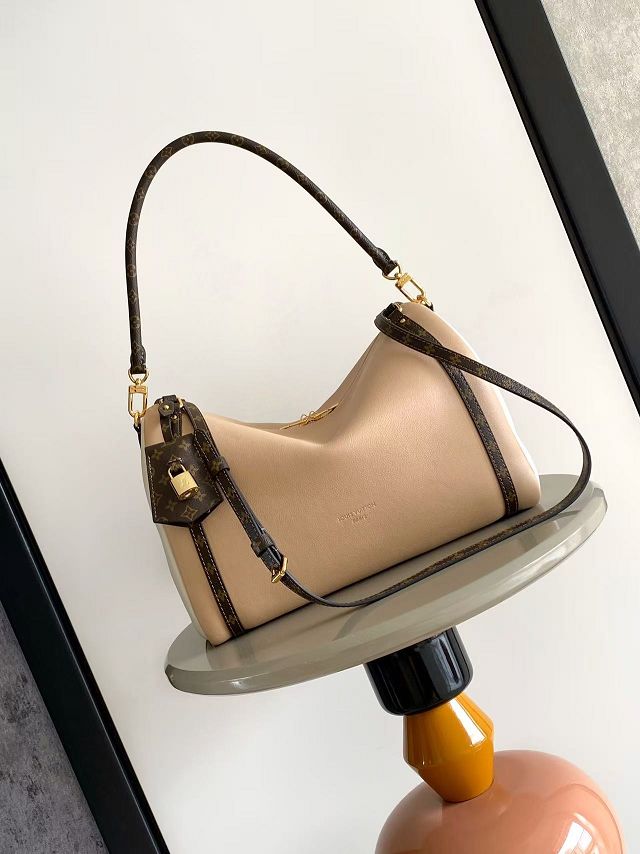 Louis vuitton original calfskin express travel MM M2A076 oat