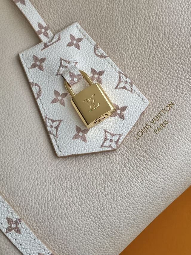 Louis vuitton original calfskin express travel PM M2A393 white
