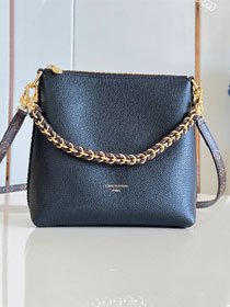 Louis vuitton original calfskin multipass mini handbag M2A840 black
