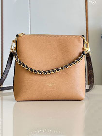 Louis vuitton original calfskin multipass mini handbag M2A840 brown
