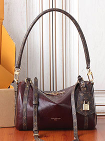 Louis vuitton original crinkled calfskin express travel PM M3A265 bordeaux
