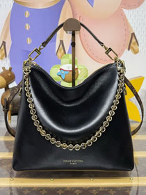 Louis vuitton original crinkled calfskin multipass handbag M3A269 black