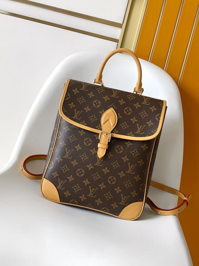 Louis vuitton original monogram canvas diane backpack MM M29631