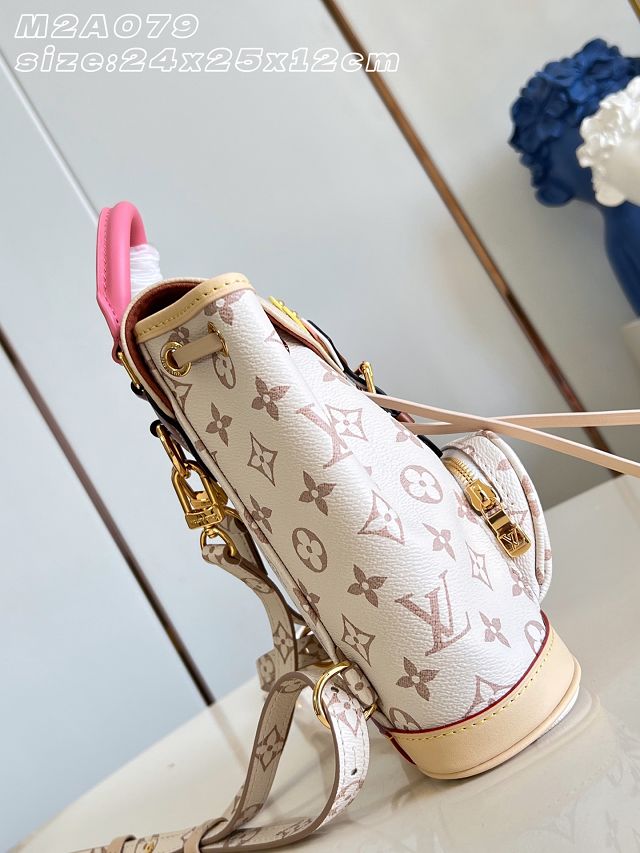Louis vuitton original monogram dune montsouris mini backpack M2A079