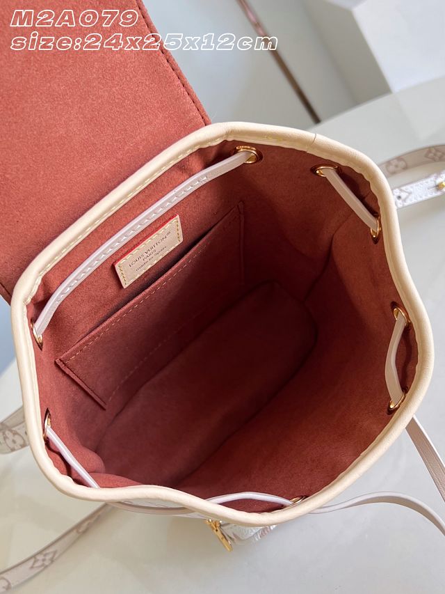 Louis vuitton original monogram dune montsouris mini backpack M2A079