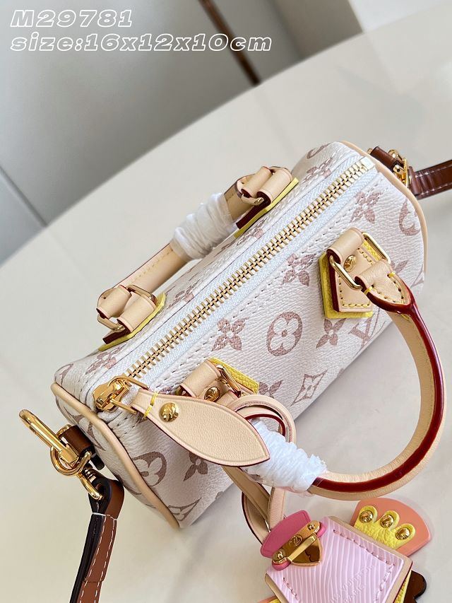 Louis vuitton original monogram dune nano speedy M29781