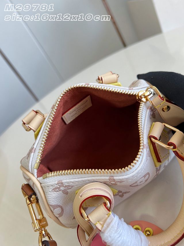 Louis vuitton original monogram dune nano speedy M29781