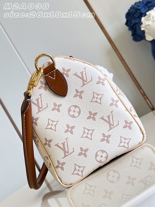 Louis vuitton original monogram dune speedy 25 M2A038