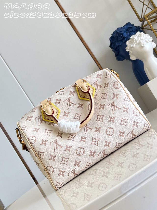 Louis vuitton original monogram dune speedy 25 M2A038