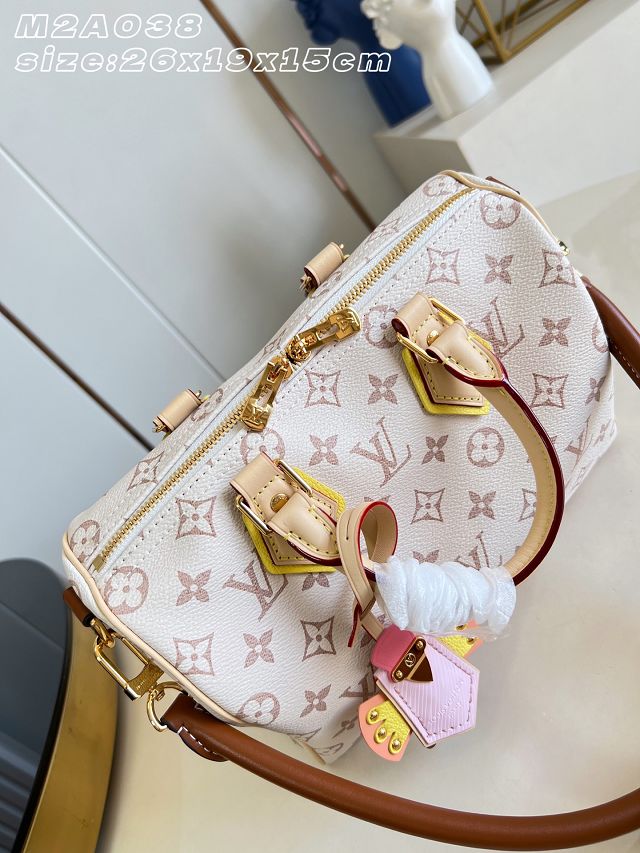 Louis vuitton original monogram dune speedy 25 M2A038