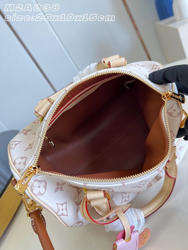 Louis vuitton original monogram dune speedy 25 M2A038