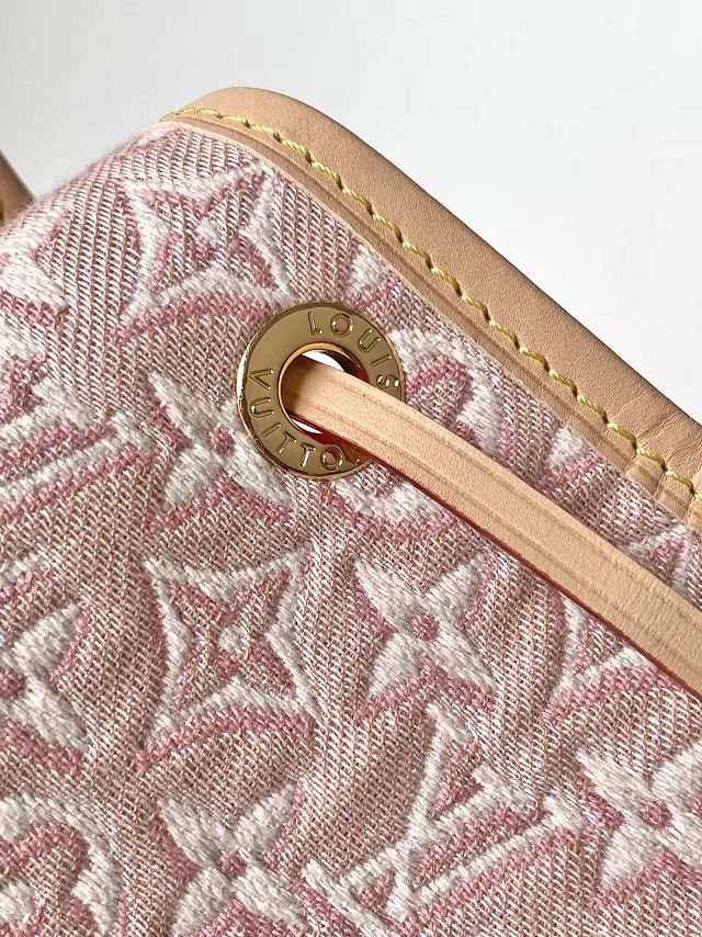 Louis vuitton original monogram embleme noe handbag M28714 pink