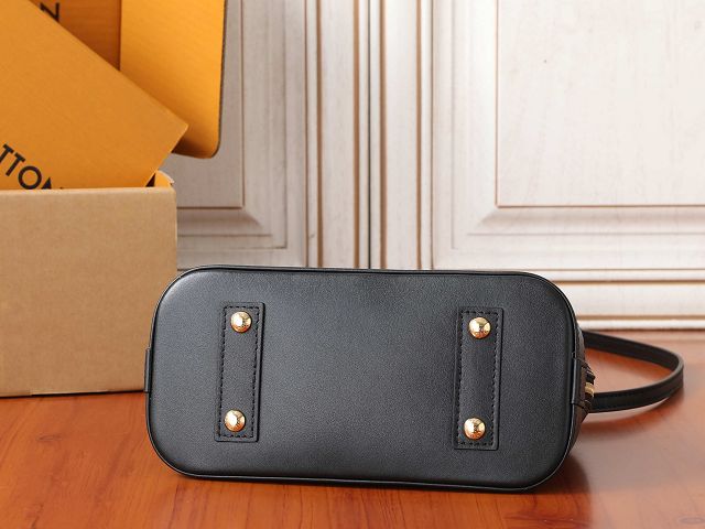 Louis vuitton original monogram ink alma BB handbag M3A843 black