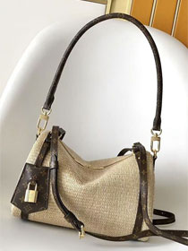 Louis vuitton original raffia express travel PM M29552 beige