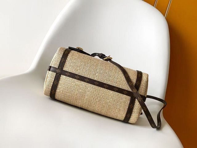 Louis vuitton original raffia express travel PM M29552 beige