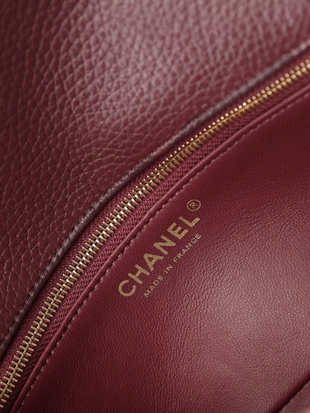 CC calfskin small flap bag AS6340